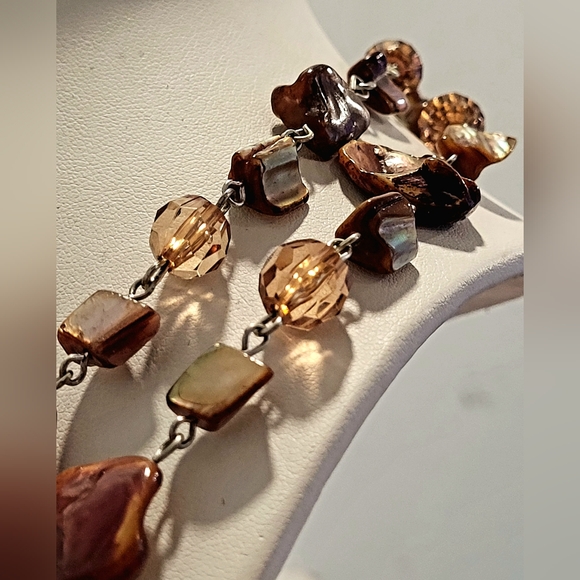 Multi-strand beaded necklace - Picture 6 of 6